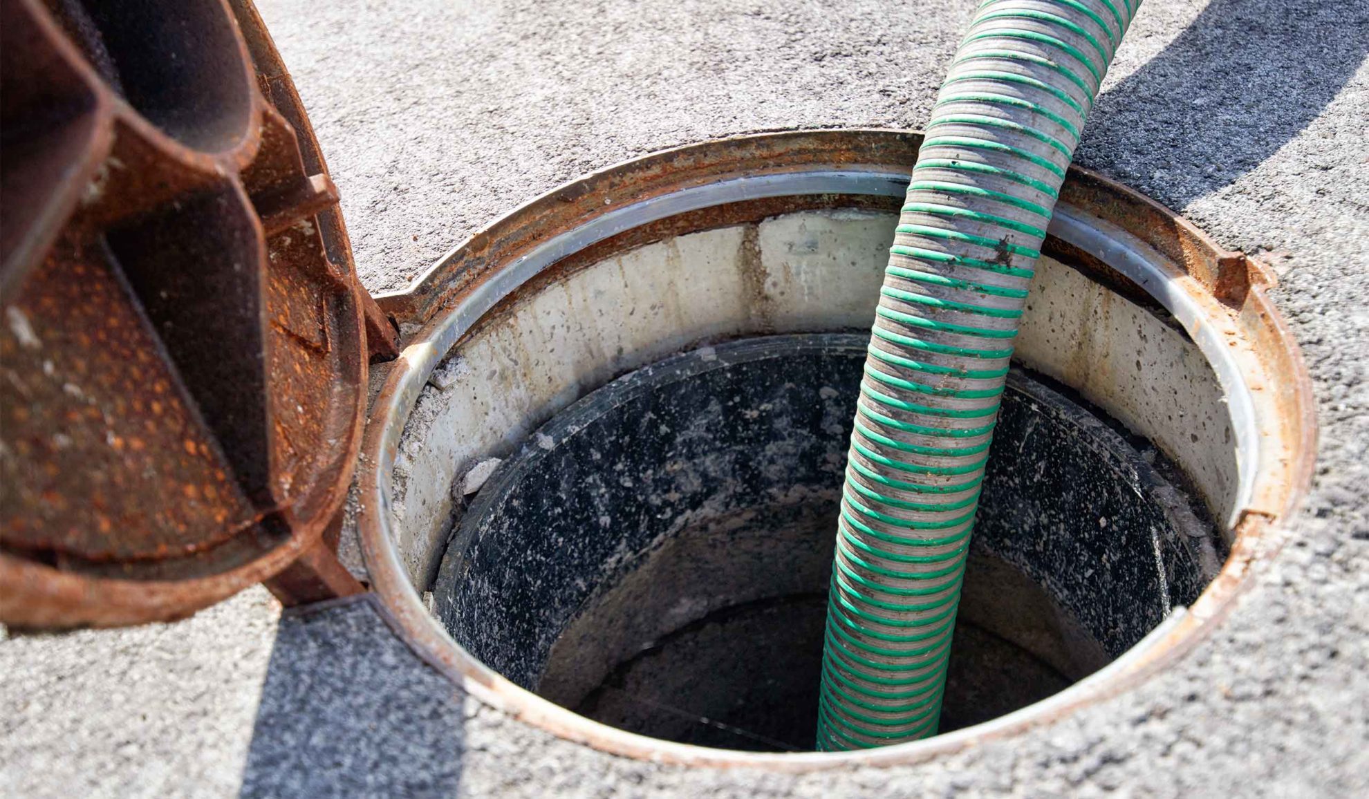 sewer line system close up at property exteriors dallas tx